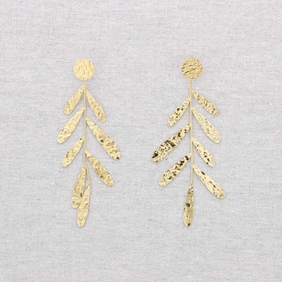 BRANCH STEEL EARRINGS
