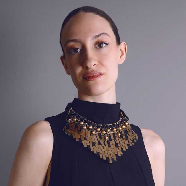 BEAD CHOKER SEQUINS