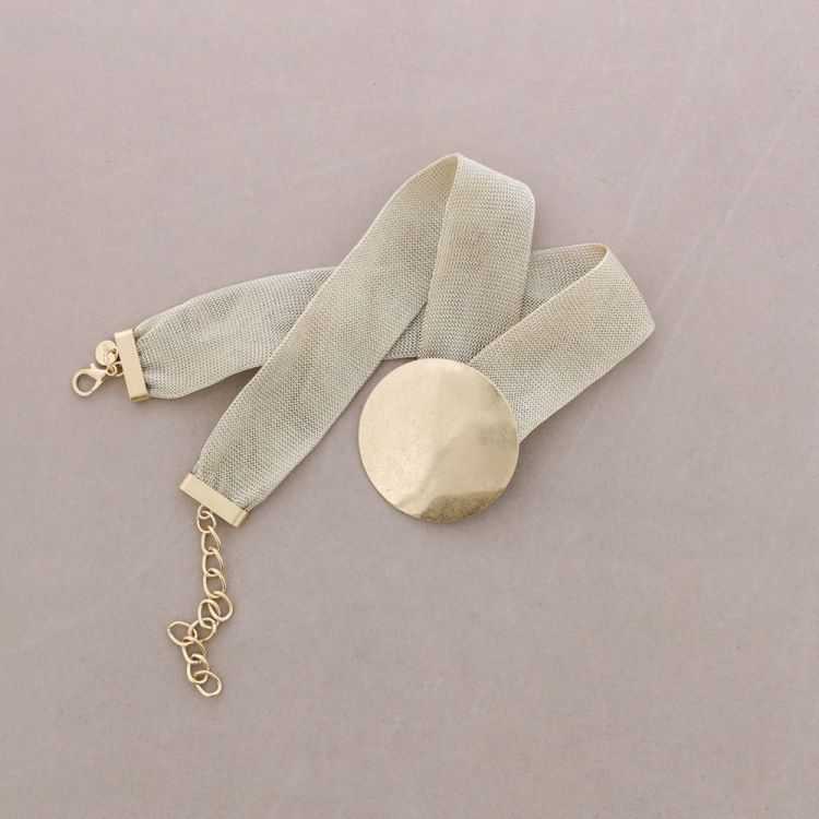 METAL MEDAL MESH BELT