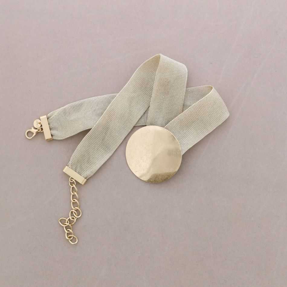 METAL MEDAL MESH BELT
