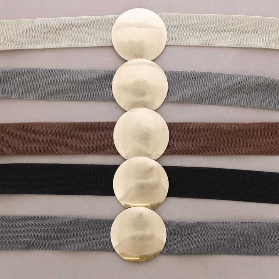 METAL MEDAL MESH BELT