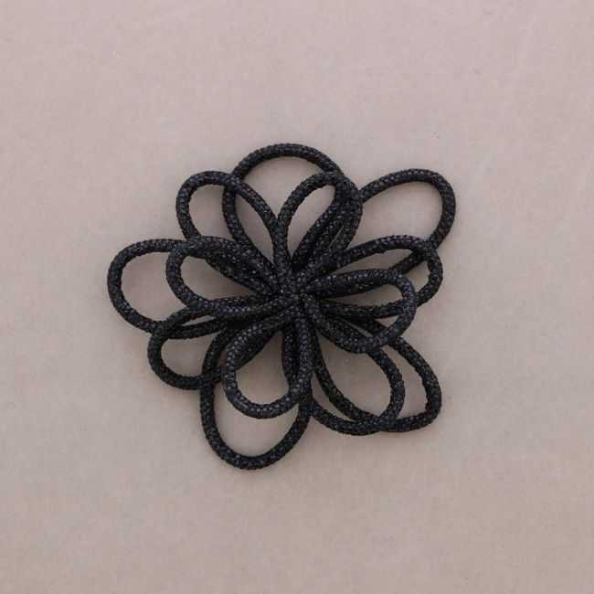 CRYSTAL FLOWER BROOCH