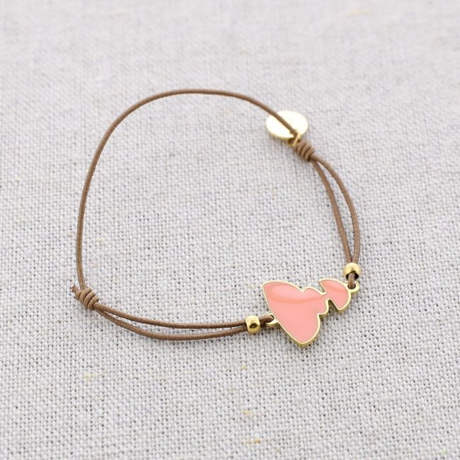 MENINA ENAMEL ELASTIC STEEL BRACELET