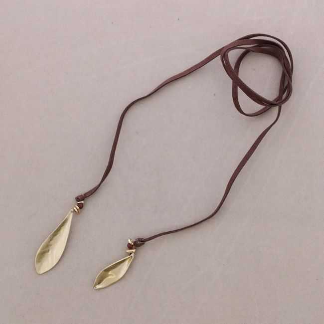 COLLAR LARGO ABIERTO HOJA METAL