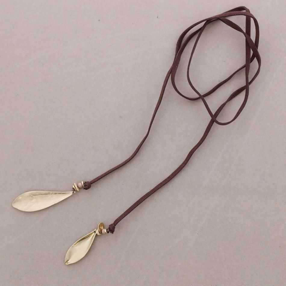 COLLAR LARGO ABIERTO HOJA METAL