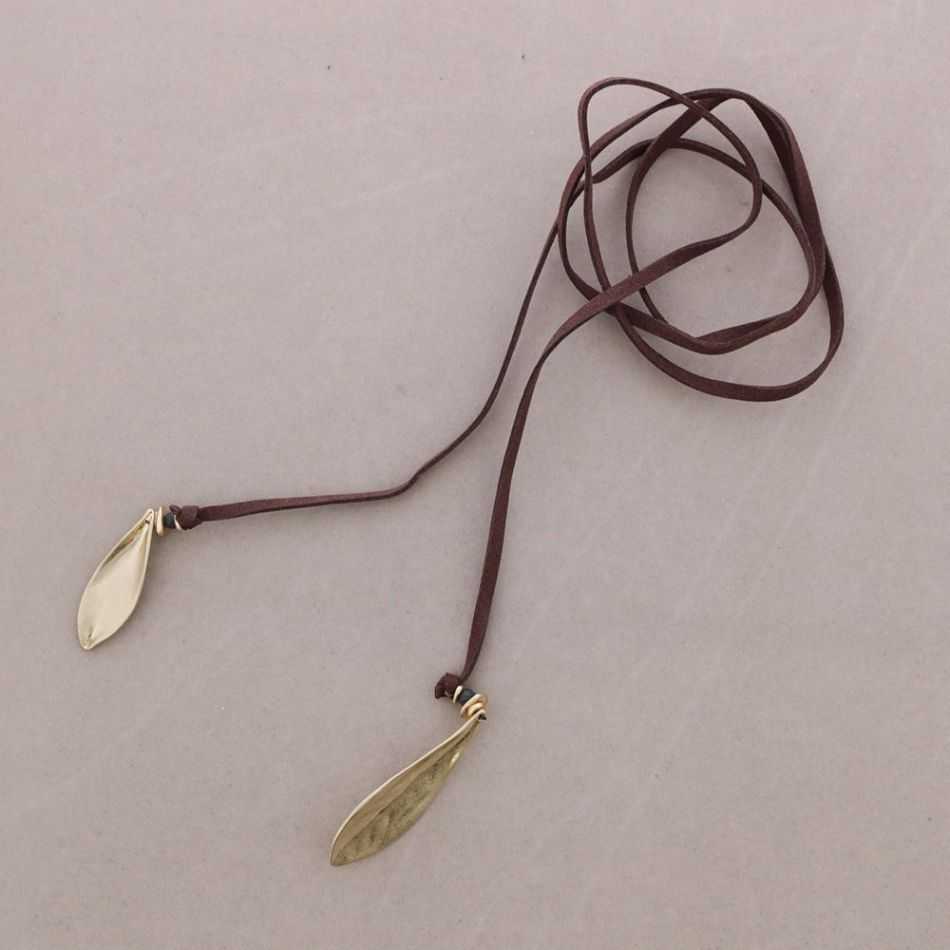 COLLAR LARGO ABIERTO HOJA METAL
