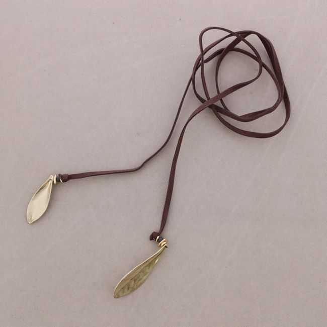 COLLAR LARGO ABIERTO HOJA METAL