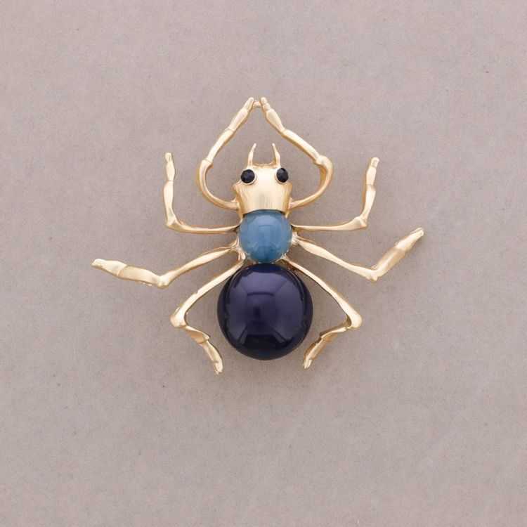 METAL RESIN BUG BROOCH 2
