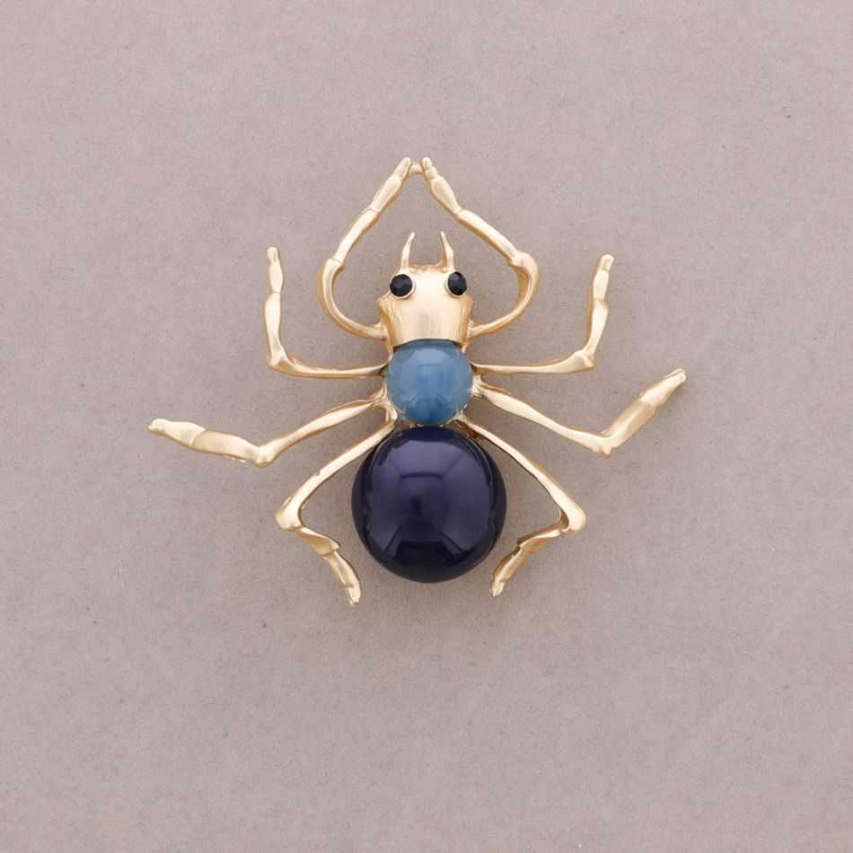 METAL RESIN BUG BROOCH