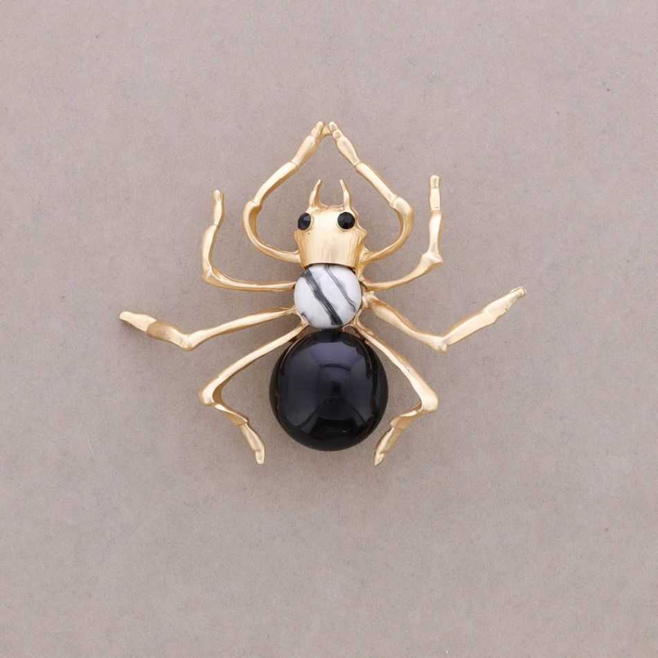 METAL RESIN BUG BROOCH