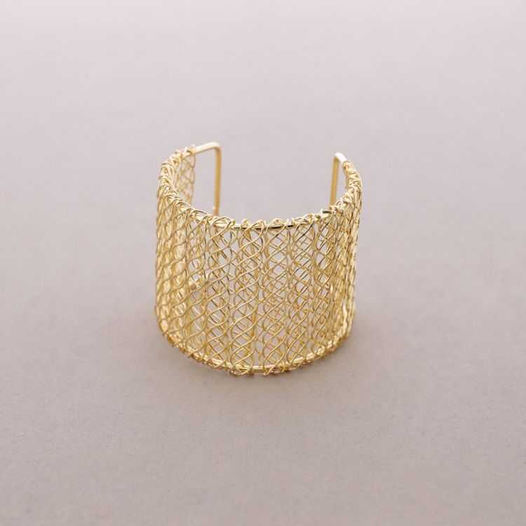 PULSERA AJUSTABLE ALAMBRE METAL