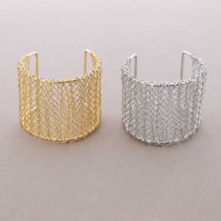 PULSERA AJUSTABLE ALAMBRE METAL 2