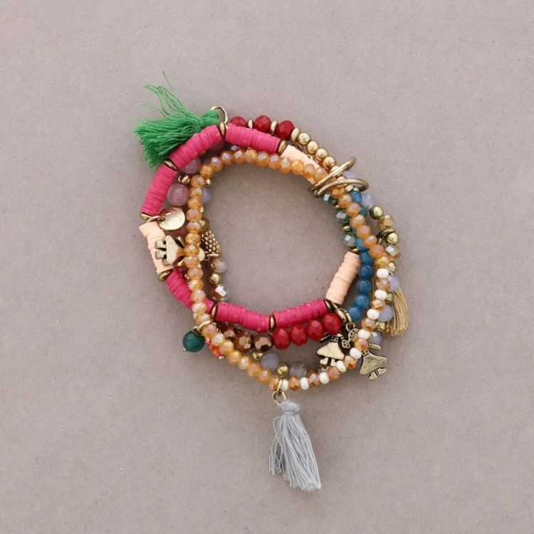 PULSERA 4 TIRAS