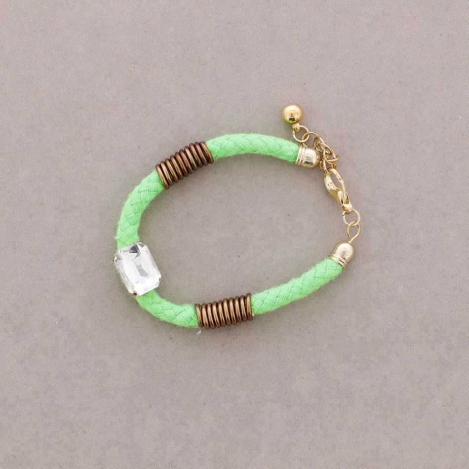 CRYSTAL LOBSTER CLOSURE BRACELET