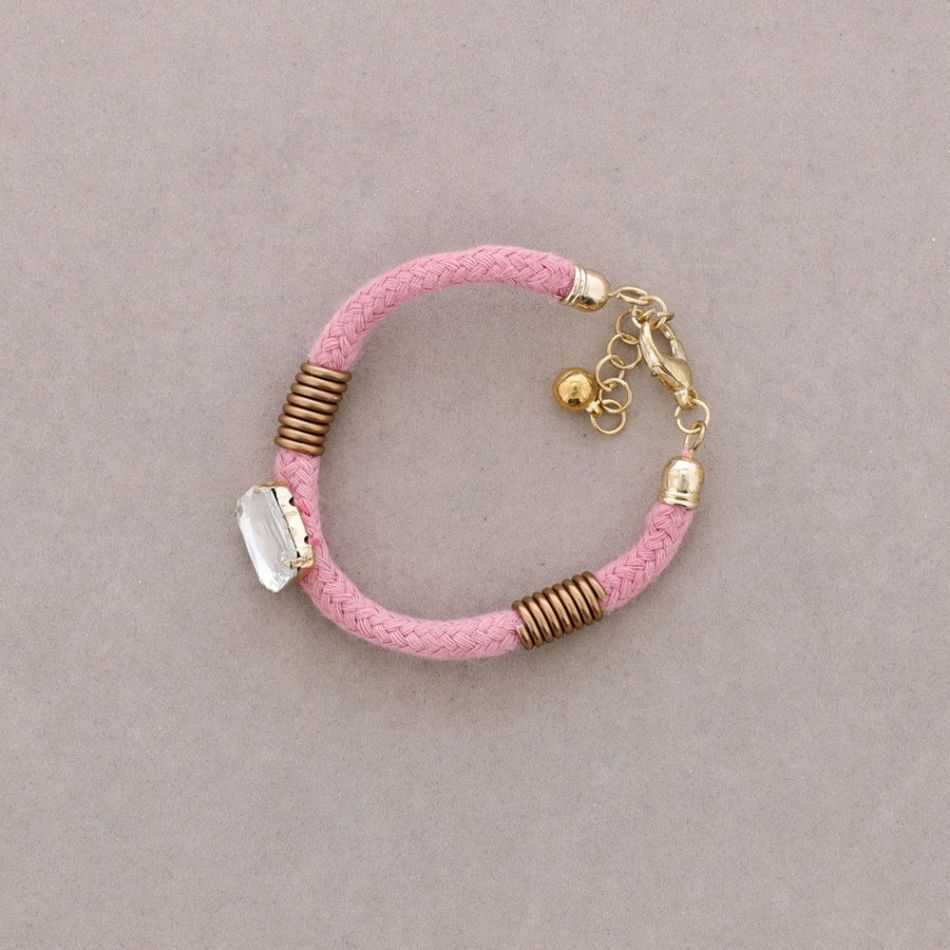 CRYSTAL LOBSTER CLOSURE BRACELET