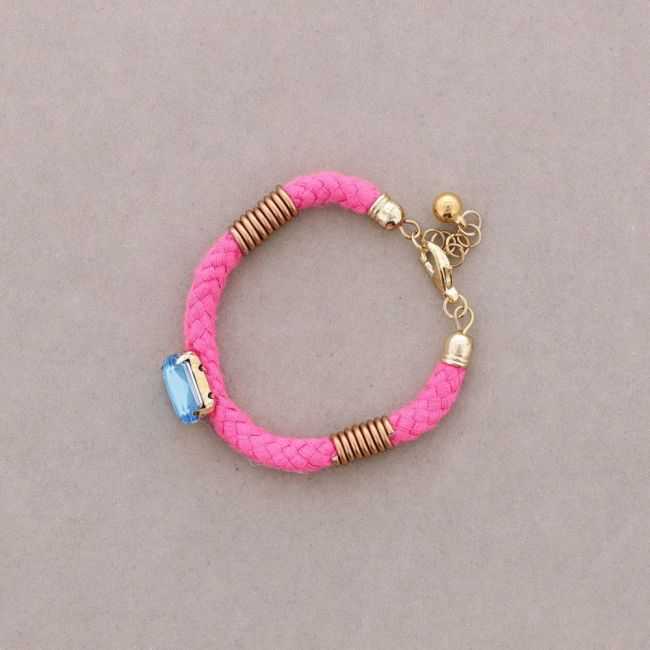 CRYSTAL LOBSTER CLOSURE BRACELET
