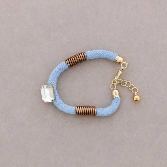 CRYSTAL LOBSTER CLOSURE BRACELET