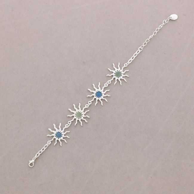 PULSERA METAL ESMALTE