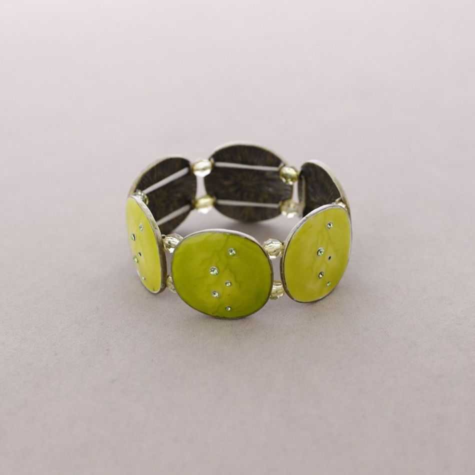 PULSERA ESMALTE CRISTAL