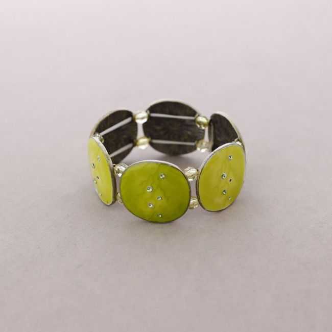 PULSERA ESMALTE CRISTAL
