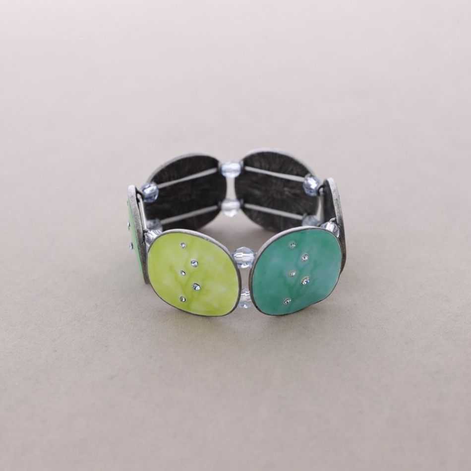 PULSERA ESMALTE CRISTAL