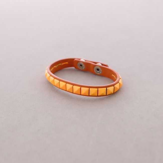 PULSERA IMI.CUERO REMACHES COLORES