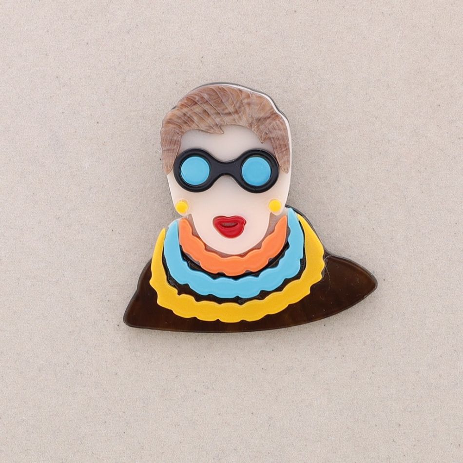 BROCHE PERSONAJE RESINA