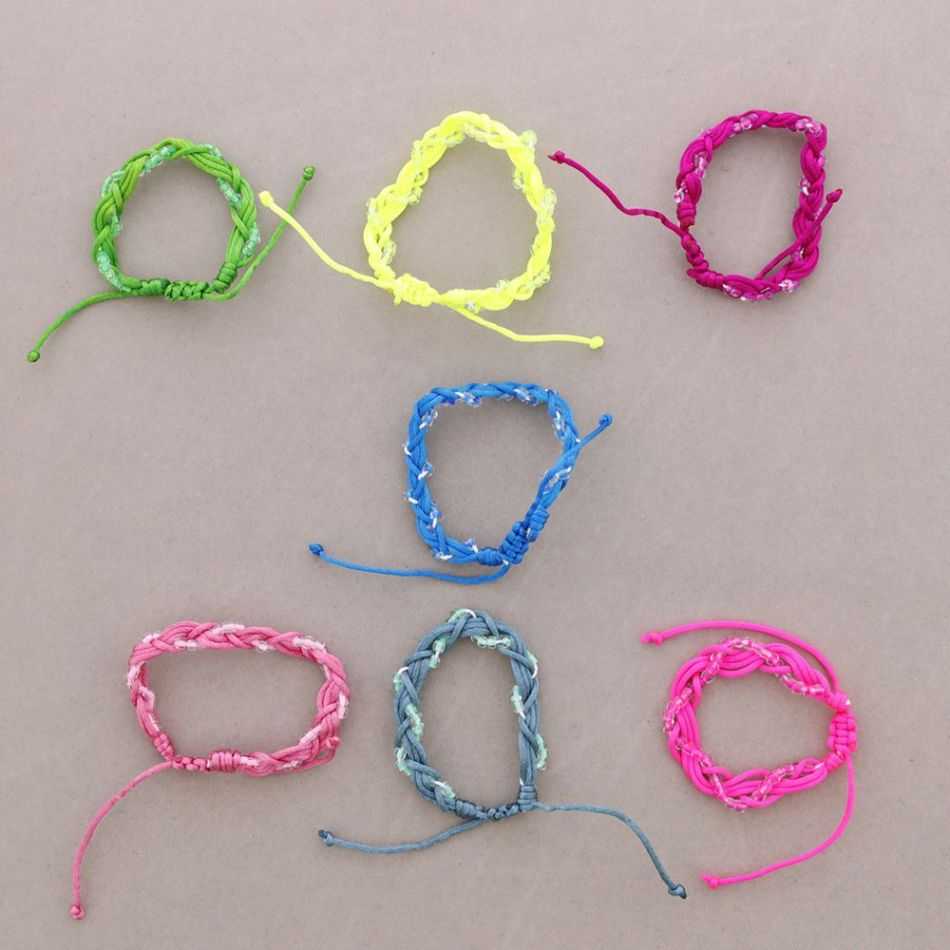 PULSERA MACRAME TRENZADA