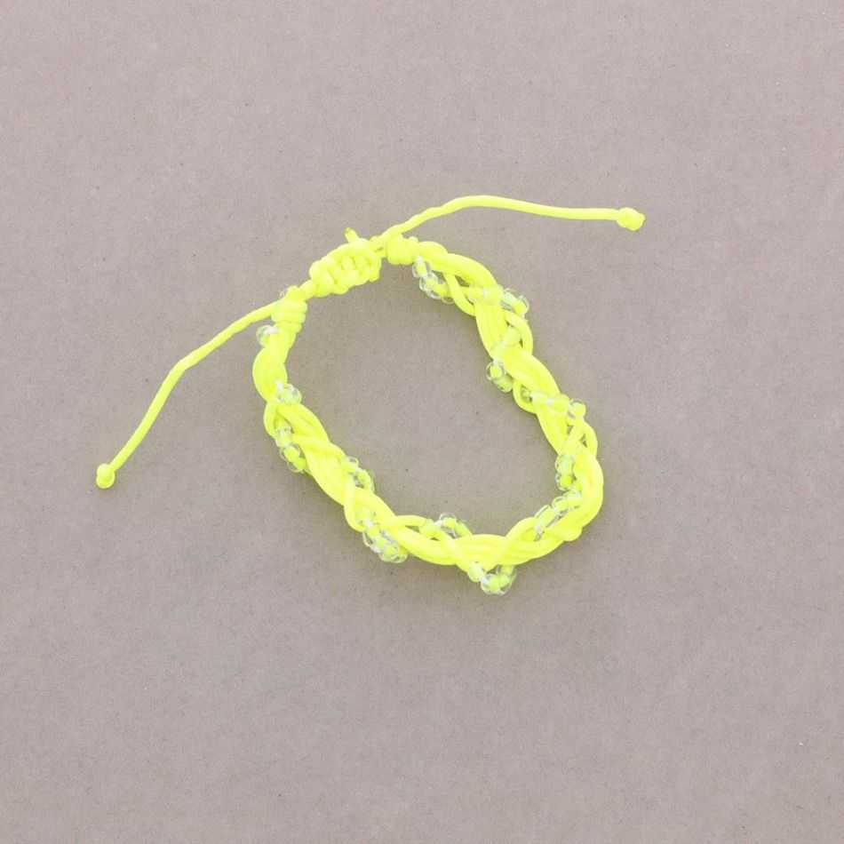 PULSERA MACRAME TRENZADA