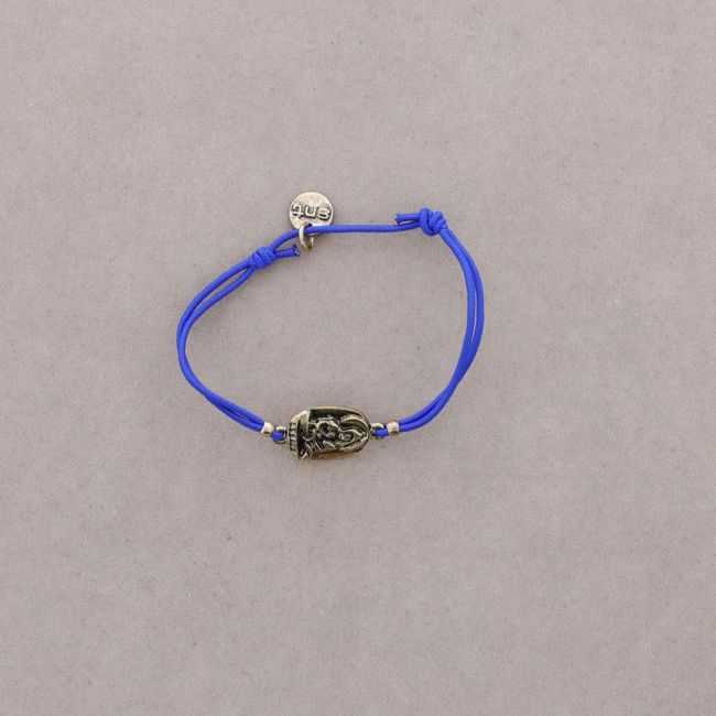 ELASTIC BRACELET WITH METAL BEADS