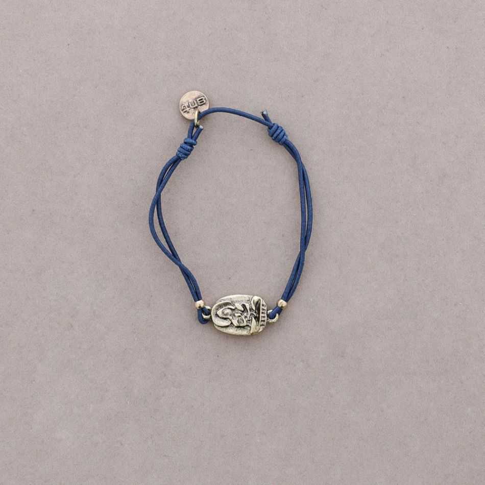 PULSERA GOMITA CUENTAS METAL