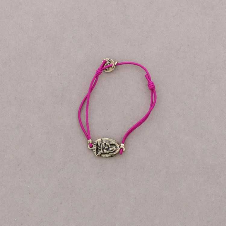 PULSERA GOMITA CUENTAS METAL