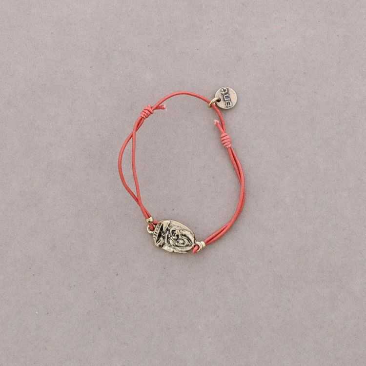 PULSERA GOMITA CUENTAS METAL 2