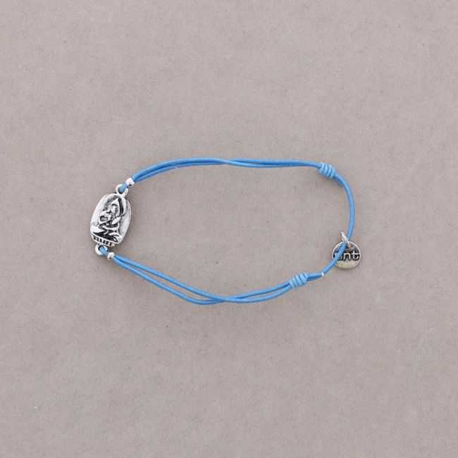 PULSERA GOMITA CUENTAS METAL