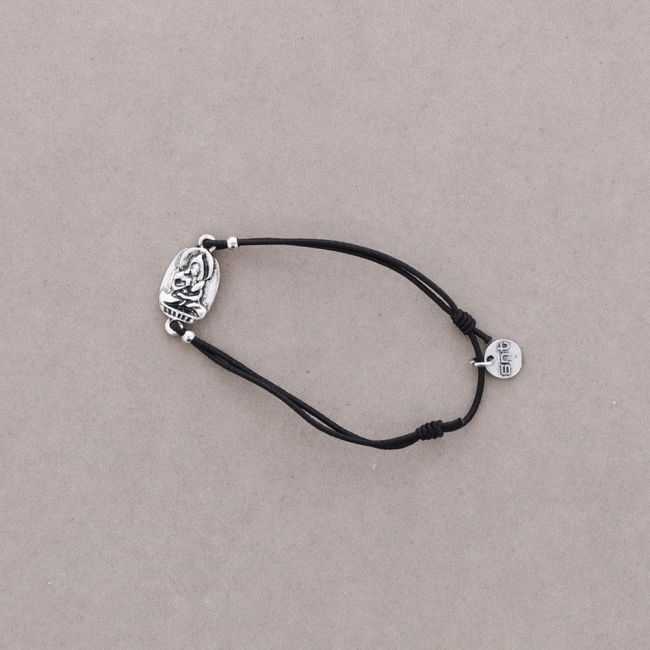 PULSERA GOMITA CUENTAS METAL