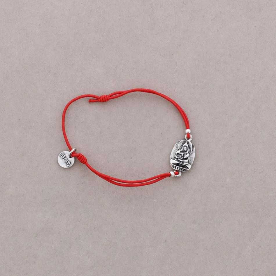 PULSERA GOMITA CUENTAS METAL