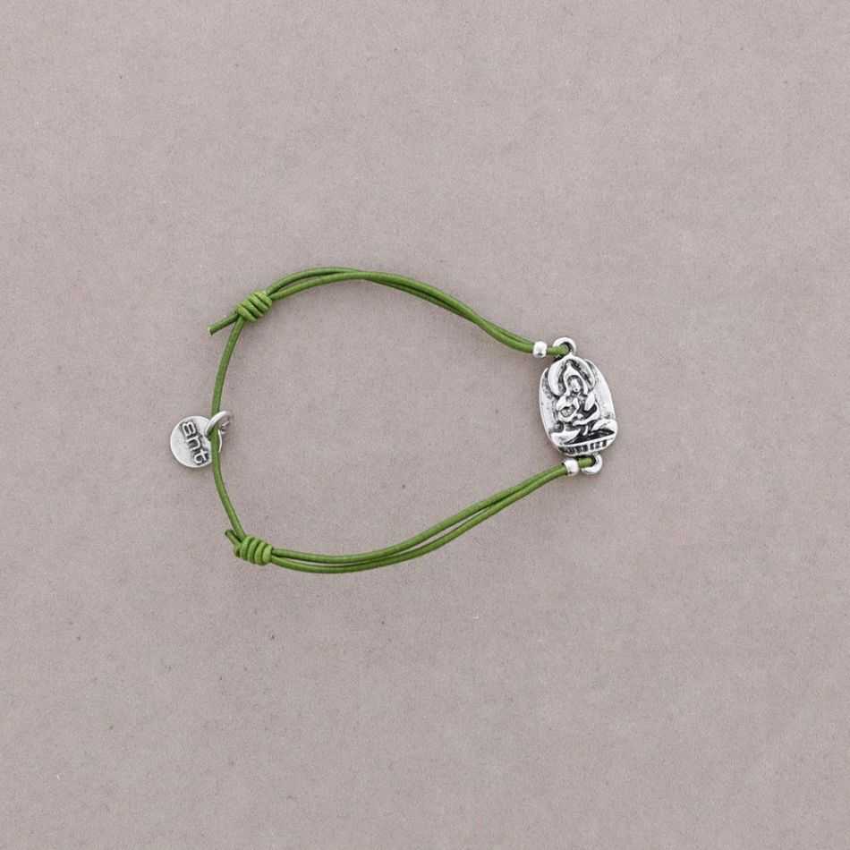 PULSERA GOMITA CUENTAS METAL