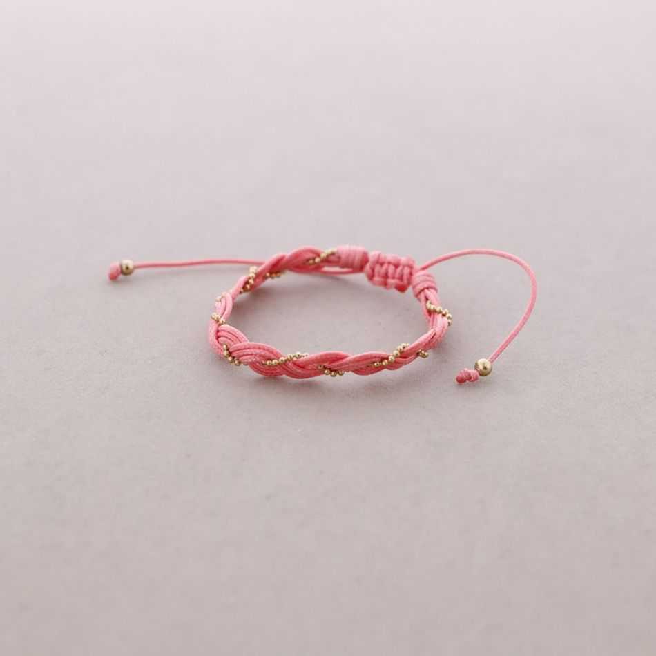 PULSERA MACRAME TRENZADA