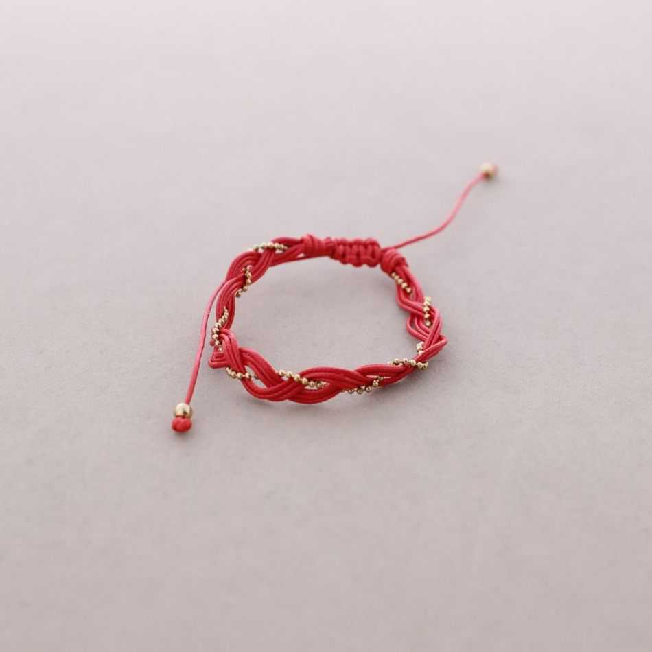 PULSERA MACRAME TRENZADA