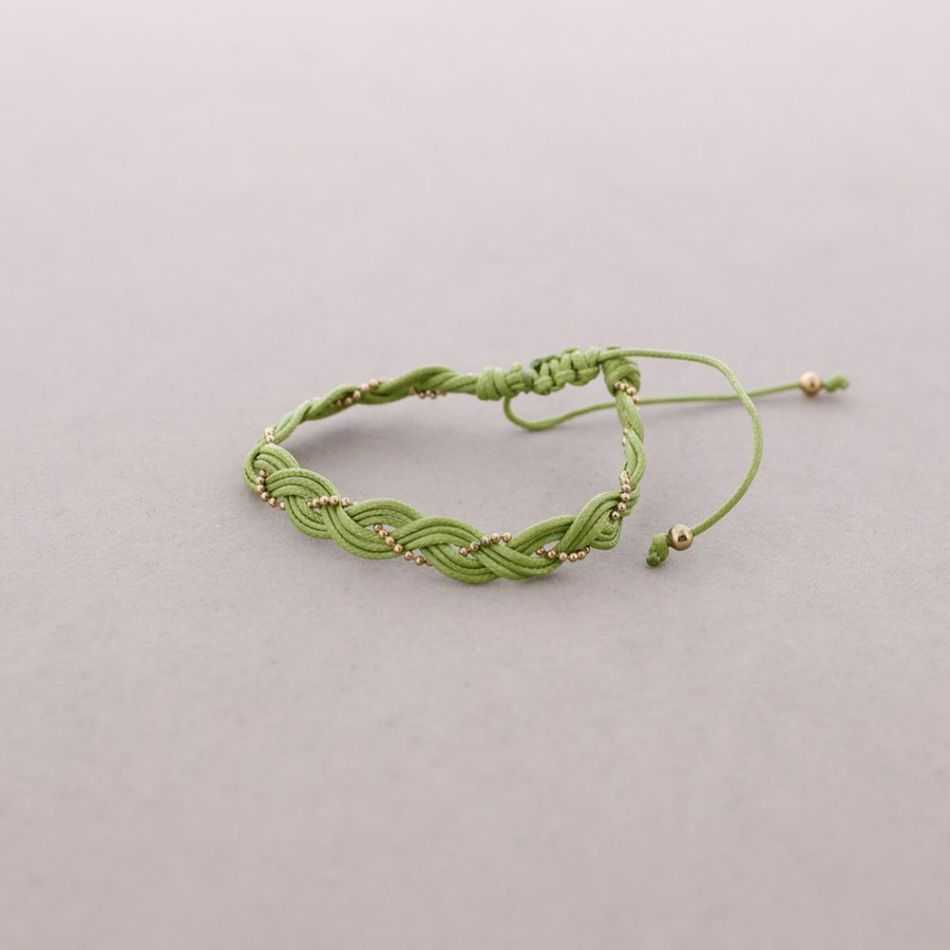PULSERA MACRAME TRENZADA