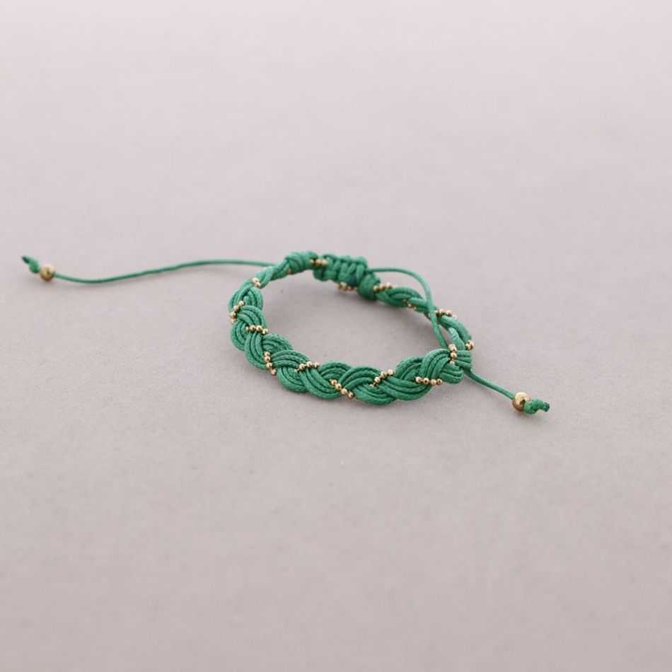 PULSERA MACRAME TRENZADA