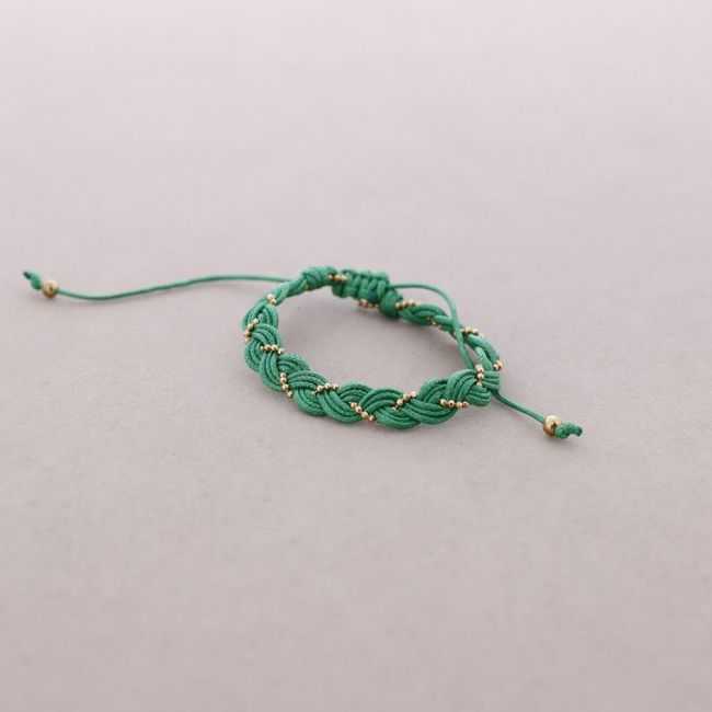 PULSERA MACRAME TRENZADA
