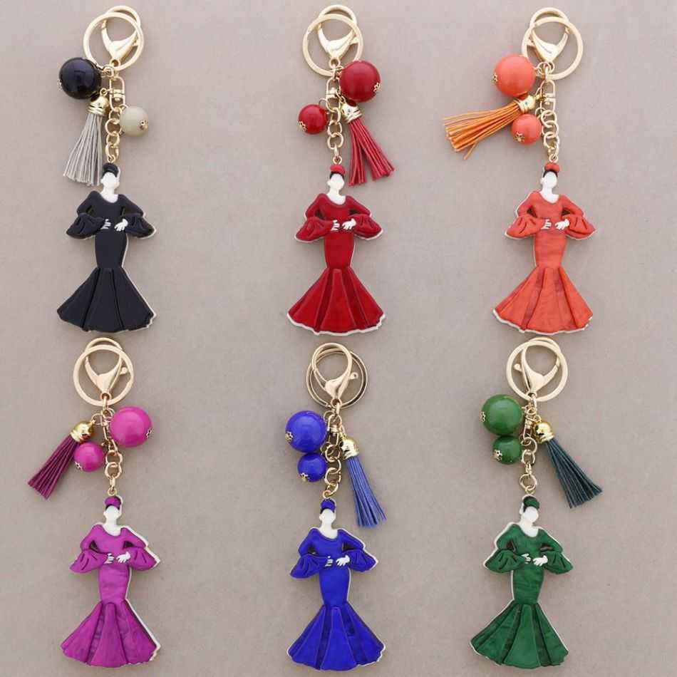 FLAMENCO RESIN KEYCHAIN