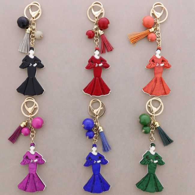 FLAMENCO RESIN KEYCHAIN