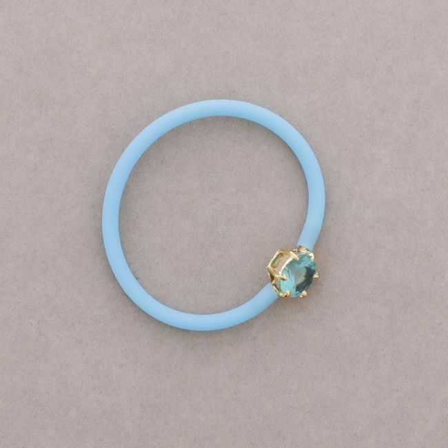 CLEAR RUBBER BRACELET