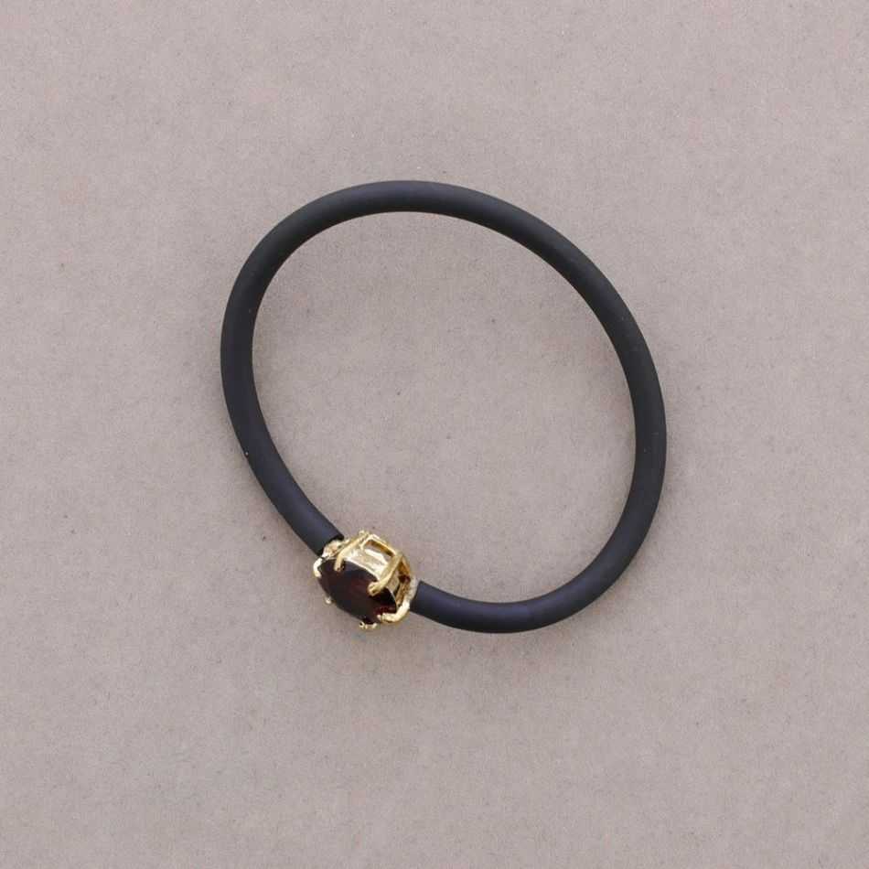 PULSERA GOMA CRISTAL