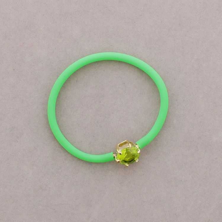 PULSERA GOMA CRISTAL 2