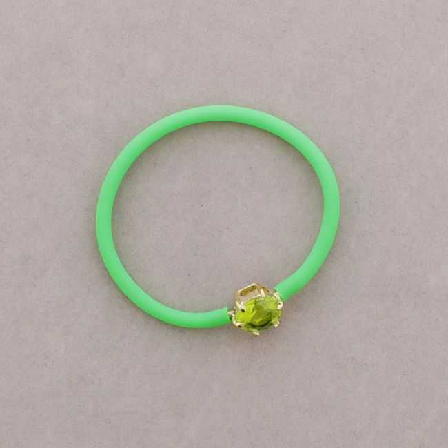 CLEAR RUBBER BRACELET