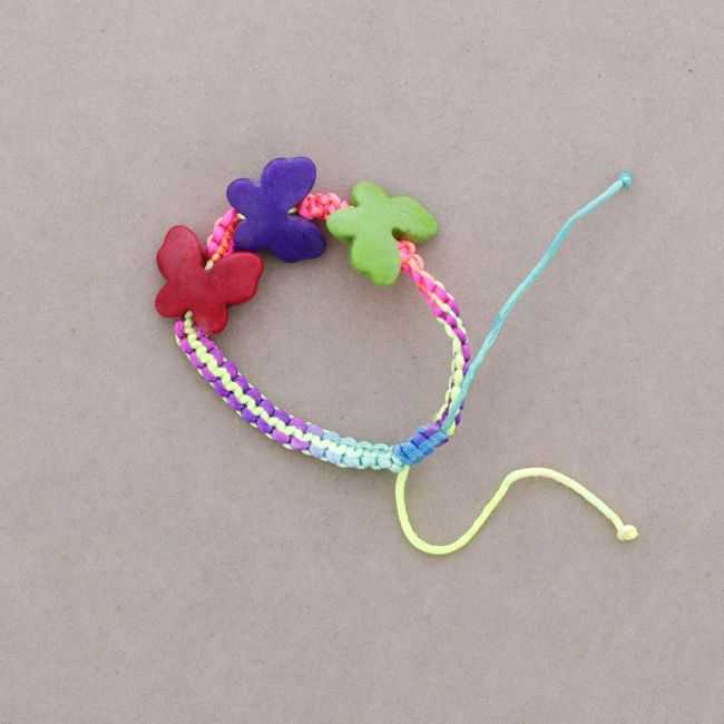 PULSERA MACRAME PIEDRAS