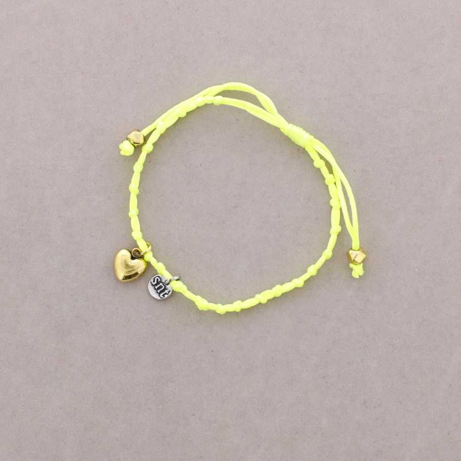 PULSERA MACRAMÉ NUDOS COLGANTE